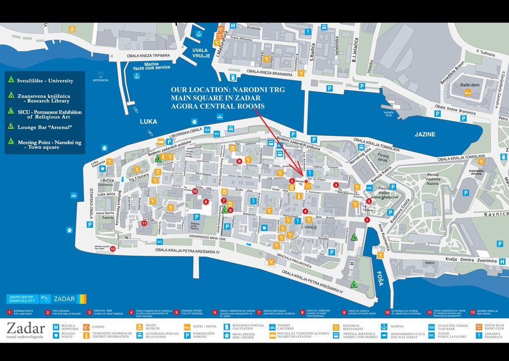 Apartment Agora Ζαντάρ Εξωτερικό φωτογραφία